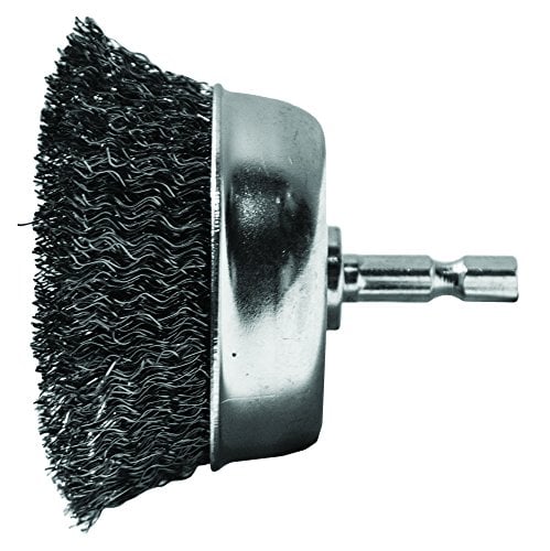 13/4" COARSE WIRE CUP WHEEL   1/4" SHANK