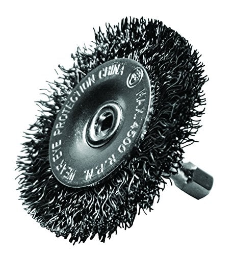 21/2" COARSE WIRE WHEEL 1/4"  SHANK