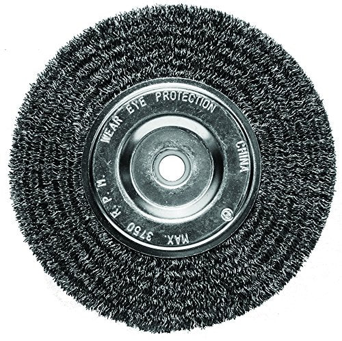 6" ARBOR FINE WIRE WHEEL