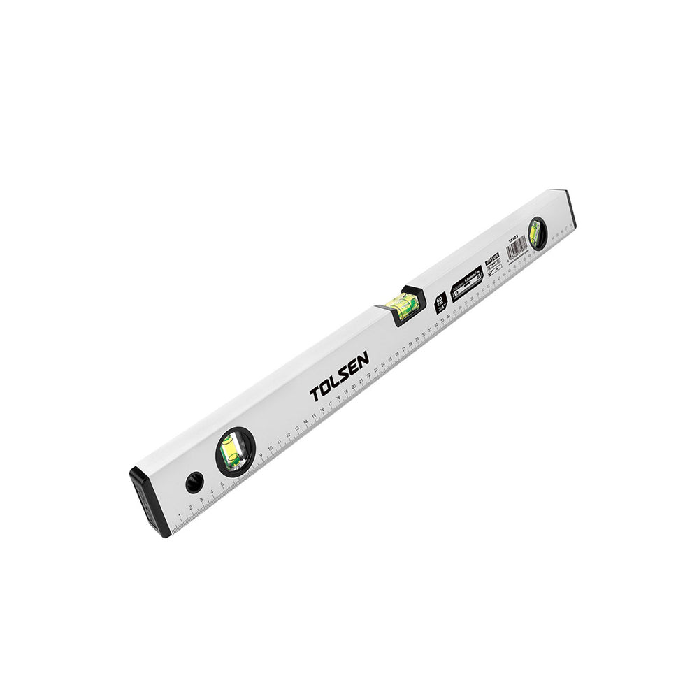 24-INCH ALUMINUM FRAME SPIRIT LEVEL - 3 VIAL