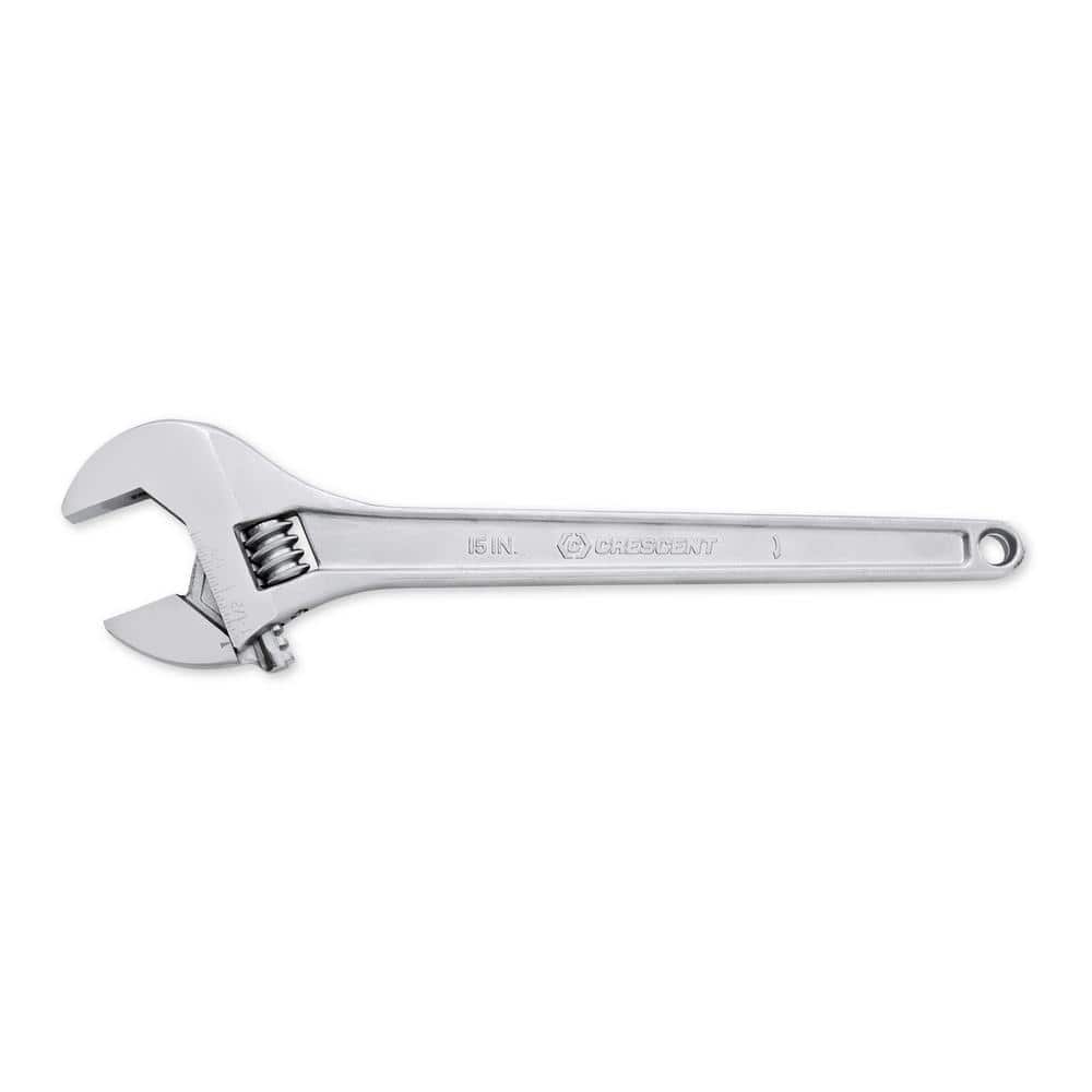 15" ADJUST. WRENCH CHROME