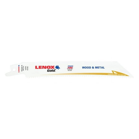 RECIP BLD 5pk 6" 10TPI        TITANIUM GOLD