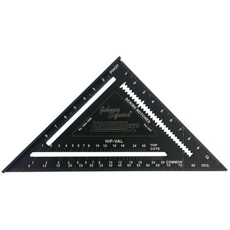 <C> 12"PRO ALUM.LASER ETCHED SRAFTER SQ.EASY READ