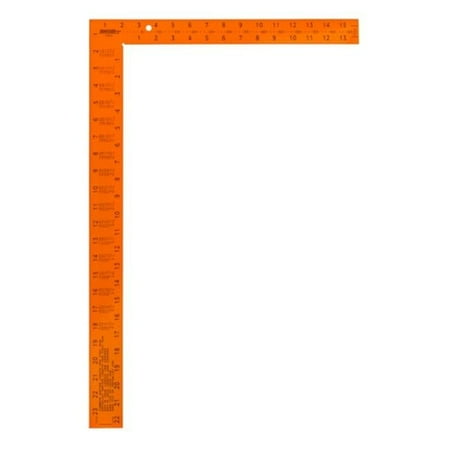 16"x24'HI-VIS FRAMING SQUARE  EASY READ STEEL