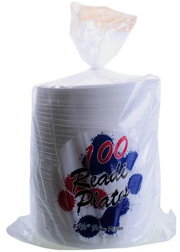 100ct FOAM PLATES 8"