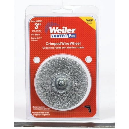 3"CRIMPED COARSE WIRE         WIRE WHEEL