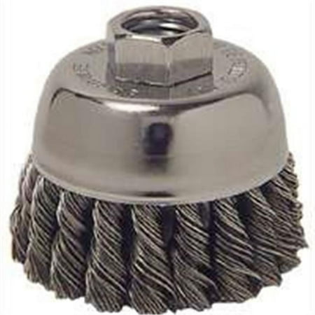 3"X-COARSE WIRE KNOT CUP      BRUSH