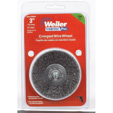 3"FINE CRIMPED WIRE WH        WIRE WHEEL