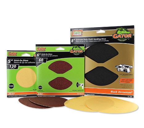 5"GATOR DISC.PSA 40 3PK.      SANDING DISC.