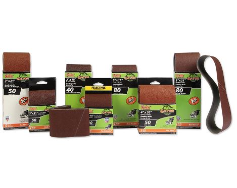 <S> <C> 3"x18"A/O BELT 50 2PK.GATOR SANDING BELT