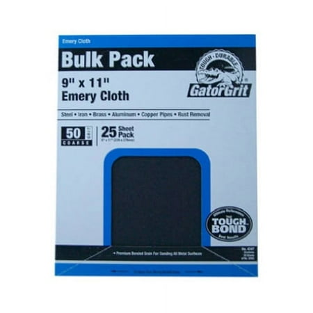 <S> <C> 9"x11"150 SANDPAPER 25