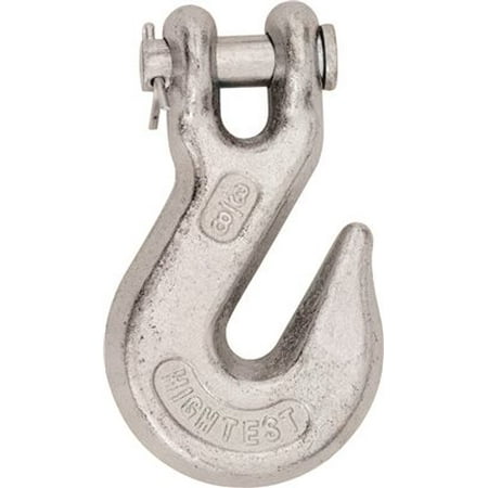 3/8"GRADE 43 CLEVIS GRAB HOOK ZINC PLATED CARDED