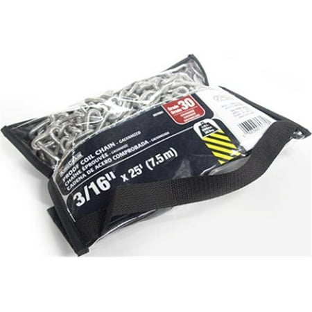 3/16x25'PCC GRADE 30 GALV.BAG GALVANIZED BAG