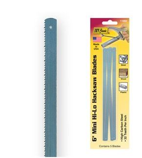 <C> 5pk MINI HACK SAW BLADES