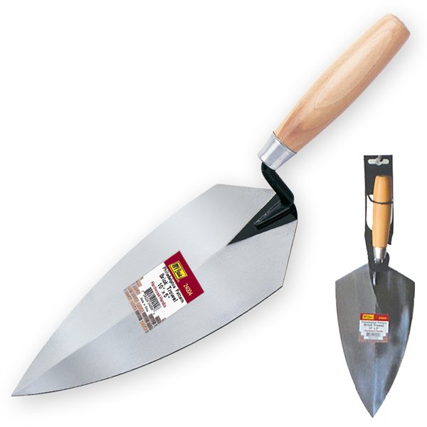 <C> 10"BRICK WOOD TROWEL