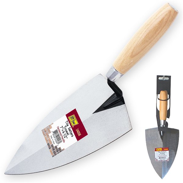 7"TILE SETTER WOOD TROWEL