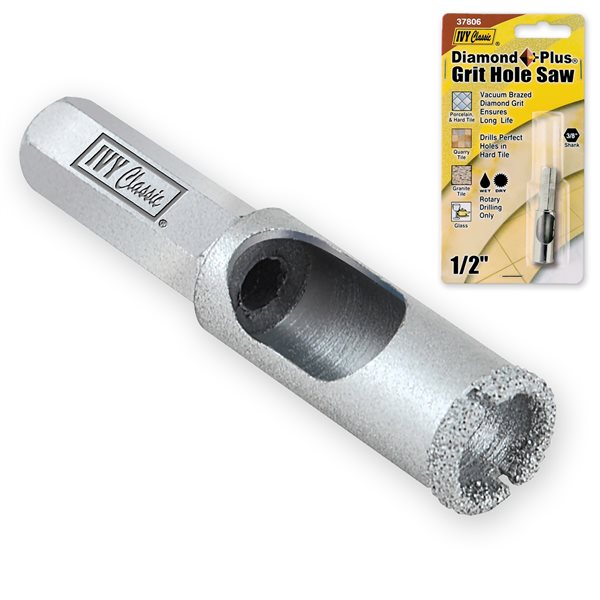 <C> 1/2" DIAMOND GRIT HOLE SAWCARDED