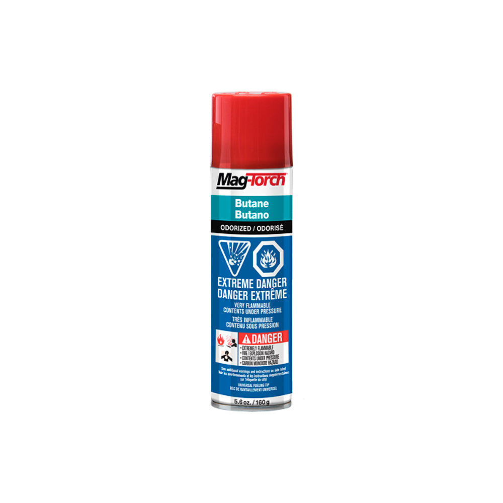 THE MAG-TORCH MT150B 5.6 OZ.  BUTANE CYLINDER