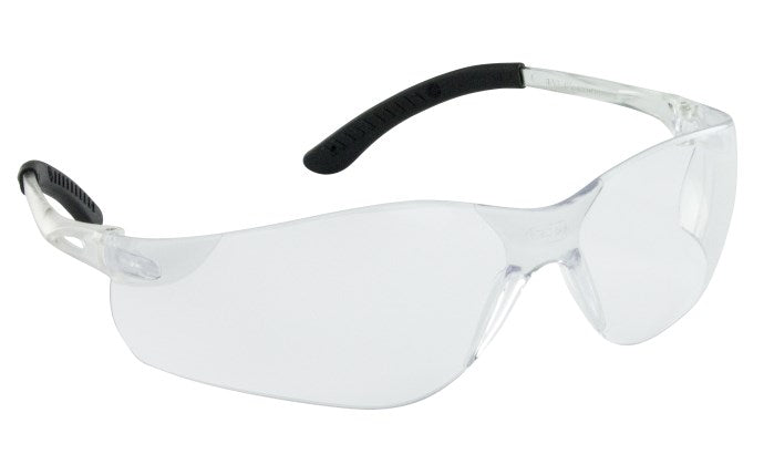 NSX TURBO CLR SAFETY GLASSES  CLEAR W/CLEAR LENS