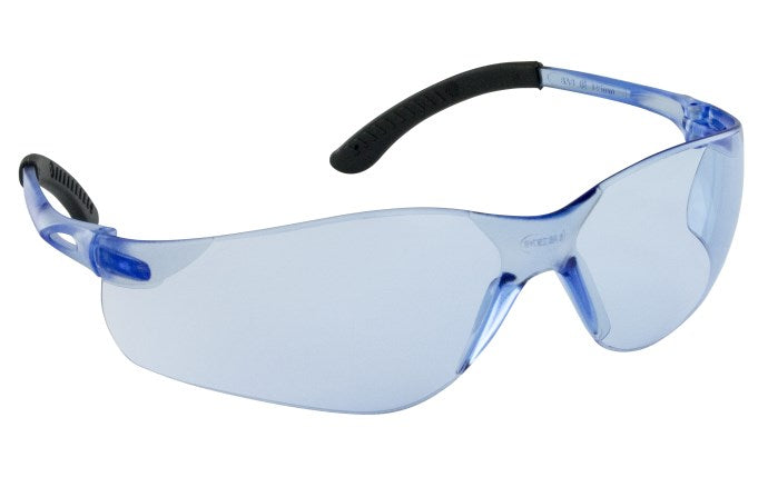 NSX SAFETY GLASSES BLUE       BLUE TINT LENS//BLUE FRAME