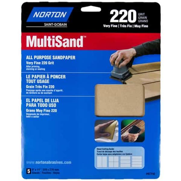 <C> 5PK 9X11 220 ALL PURP SNDP