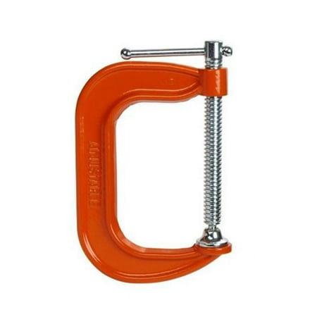 4" CLASSIC HOBBY C-CLAMP      CAST IRON  ZINC PLATED
