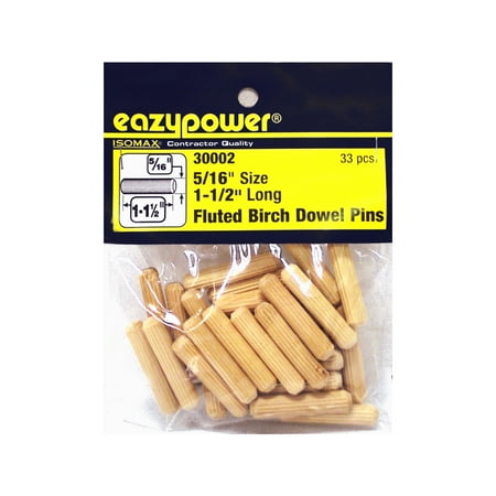 DOWEL PIN 5/16x1-1/2 FLUT (33)