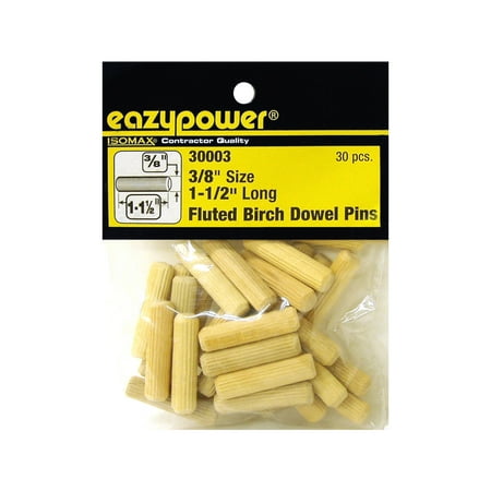 DOWEL PIN 3/8x1-1/2 FLUTED (30
