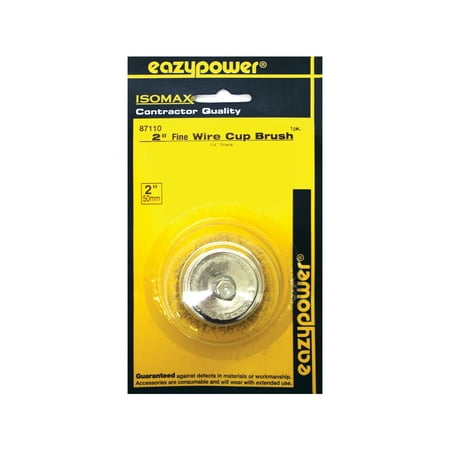 <R> 2" F WIRE CUP 1/4 SHANK