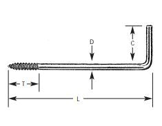 2 1/4"B.P.ROD HOOKS.