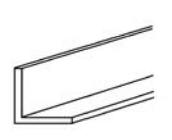 1/8x1x96"AL ANGLE             MILL FINISH ALUMINUM