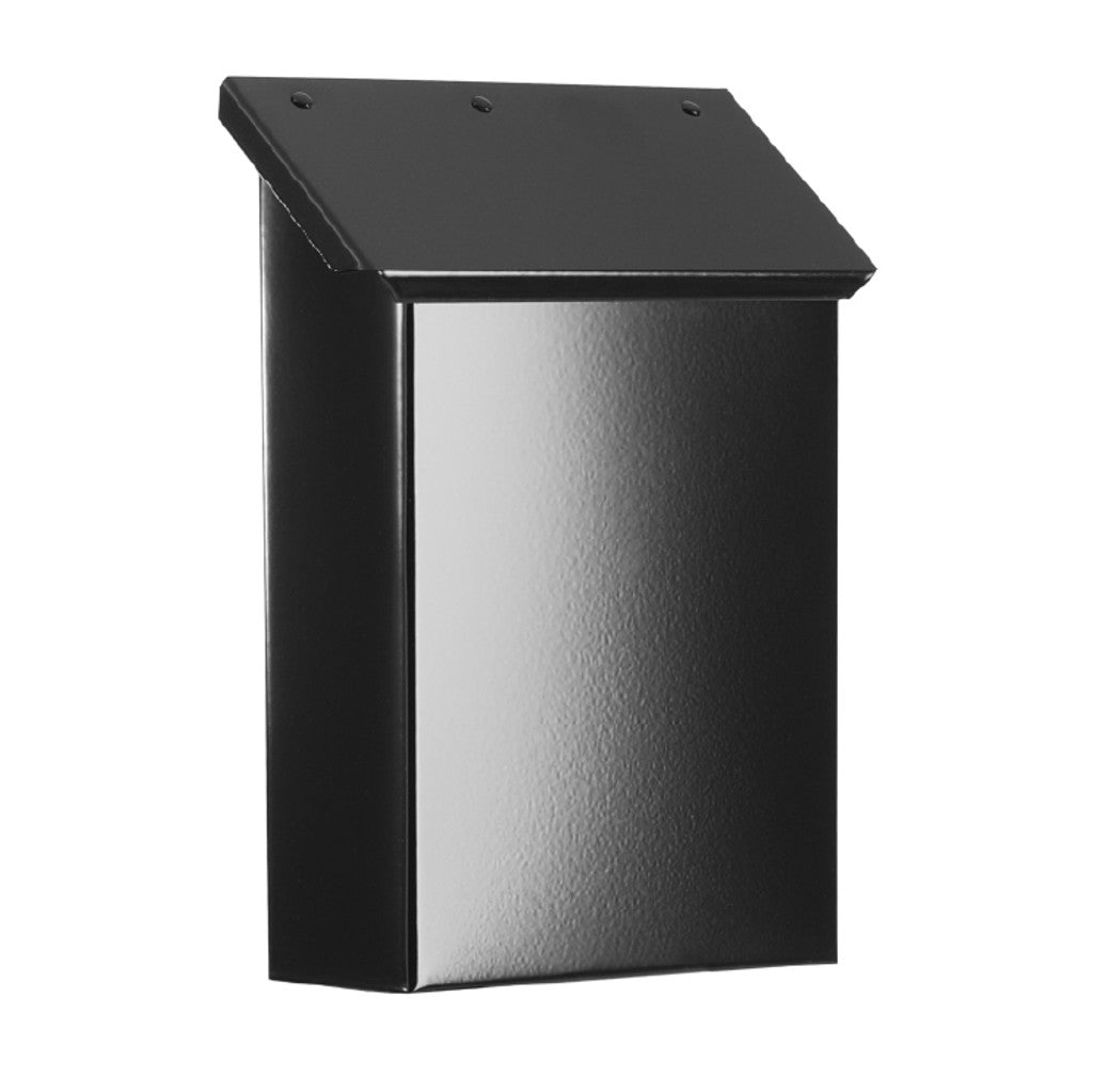 BLACK VERT MAIL BOX