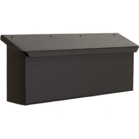 <C> WALLMOUNT CITY BLK MAILBX