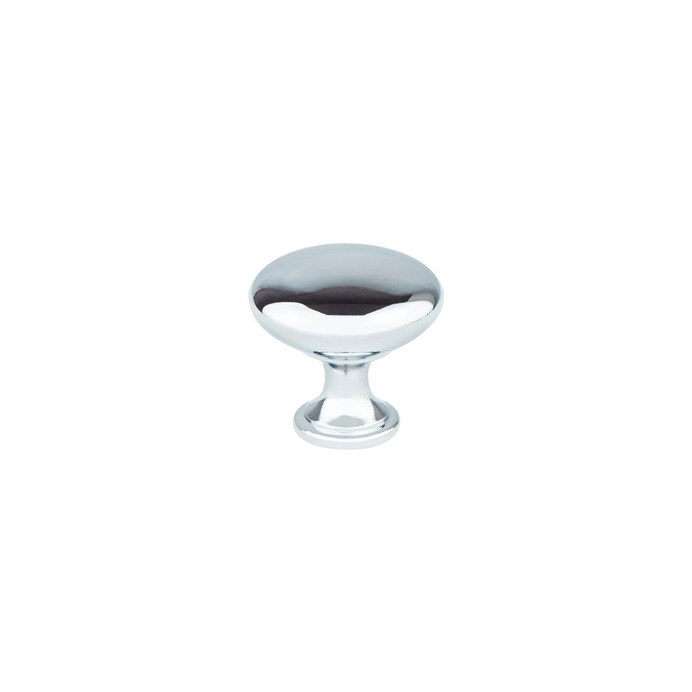 ADVANTAGE KNOBS POLISHED      CHROME ROUND TRADITIONAL KNOB