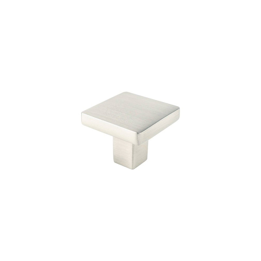 CONTEMPORARY ADVANTAGE ONE    BRUSHED NICKEL SQUARE KNOB