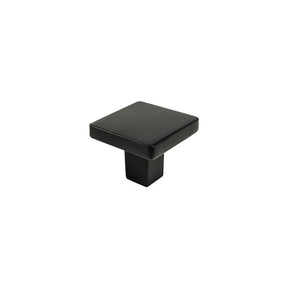 CONTEMPORARY ADVANTAGE ONE    MATTE BLACK SQUARE KNOB