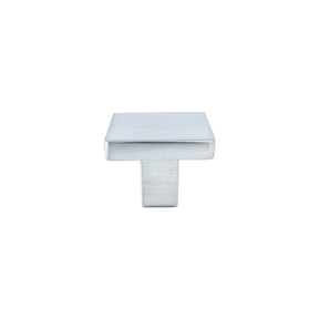 ADVANTAGE KNOBS SATIN CHROME  SQUARE CONTEMPORARY KNOB