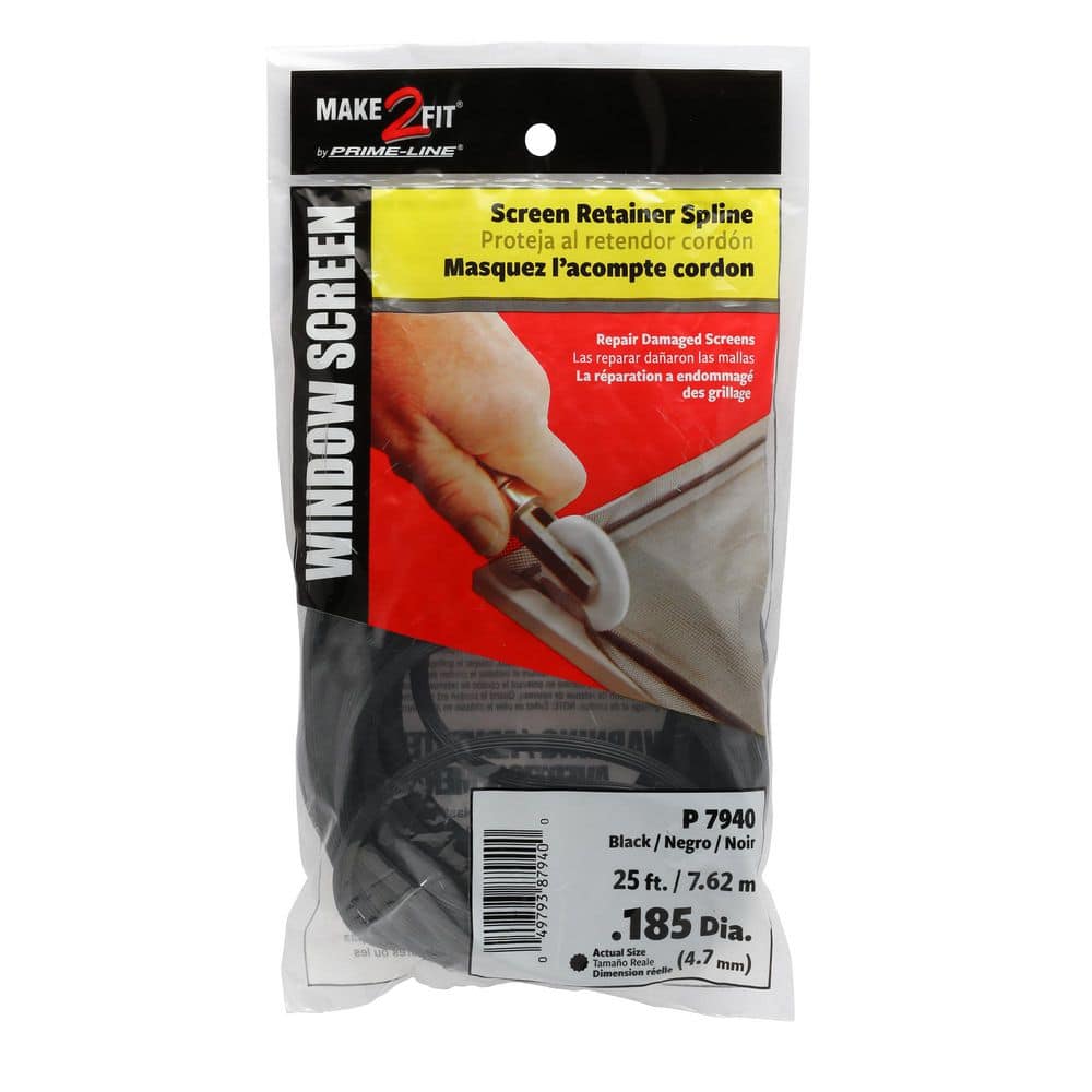 <C> BLACK VINYL 25ft SCREEN FR