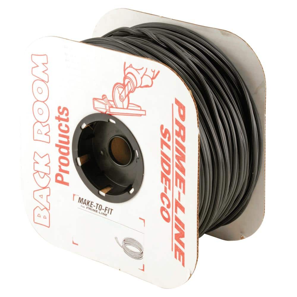 500' 5/32"BLK SCR SPLINE      ROUND .155 DIA