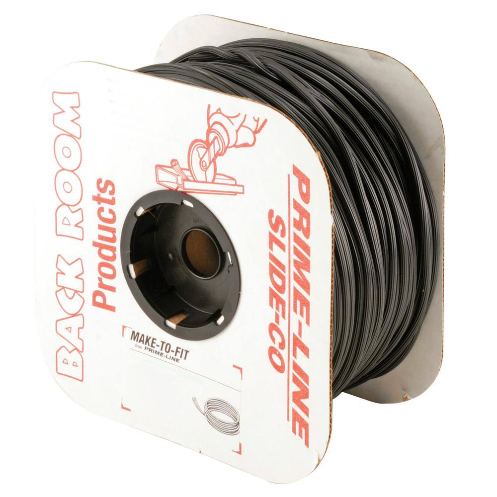 500' 11/64" BLK SCR SPLINE    ROUND .165 DIA