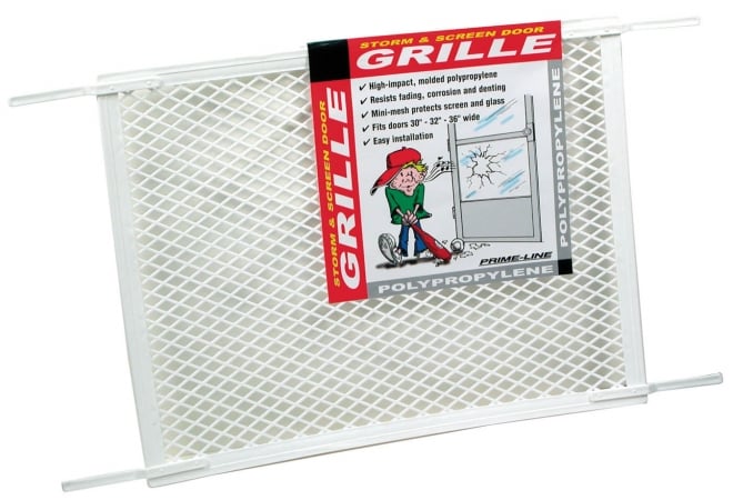 <C> ADJ PL STORM DR GRILL-HHITCUT TO FIT VINYL