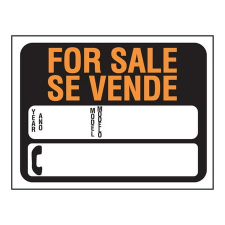 9x12 SPANSH"AUTO 4 SALE" HY-GL
