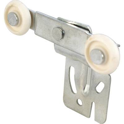 1/2"OFFSET 7/8"PLASTIC CLOSET CLOSET DOOR TANDERM ROLLER BAC