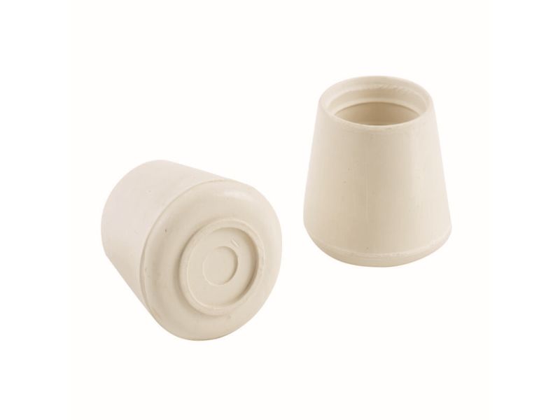 1 1/8 WHTE RUBR LEG TIP