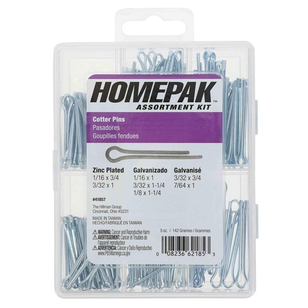 7oz COTTER PIN ASSORTMENT     3 SIZES