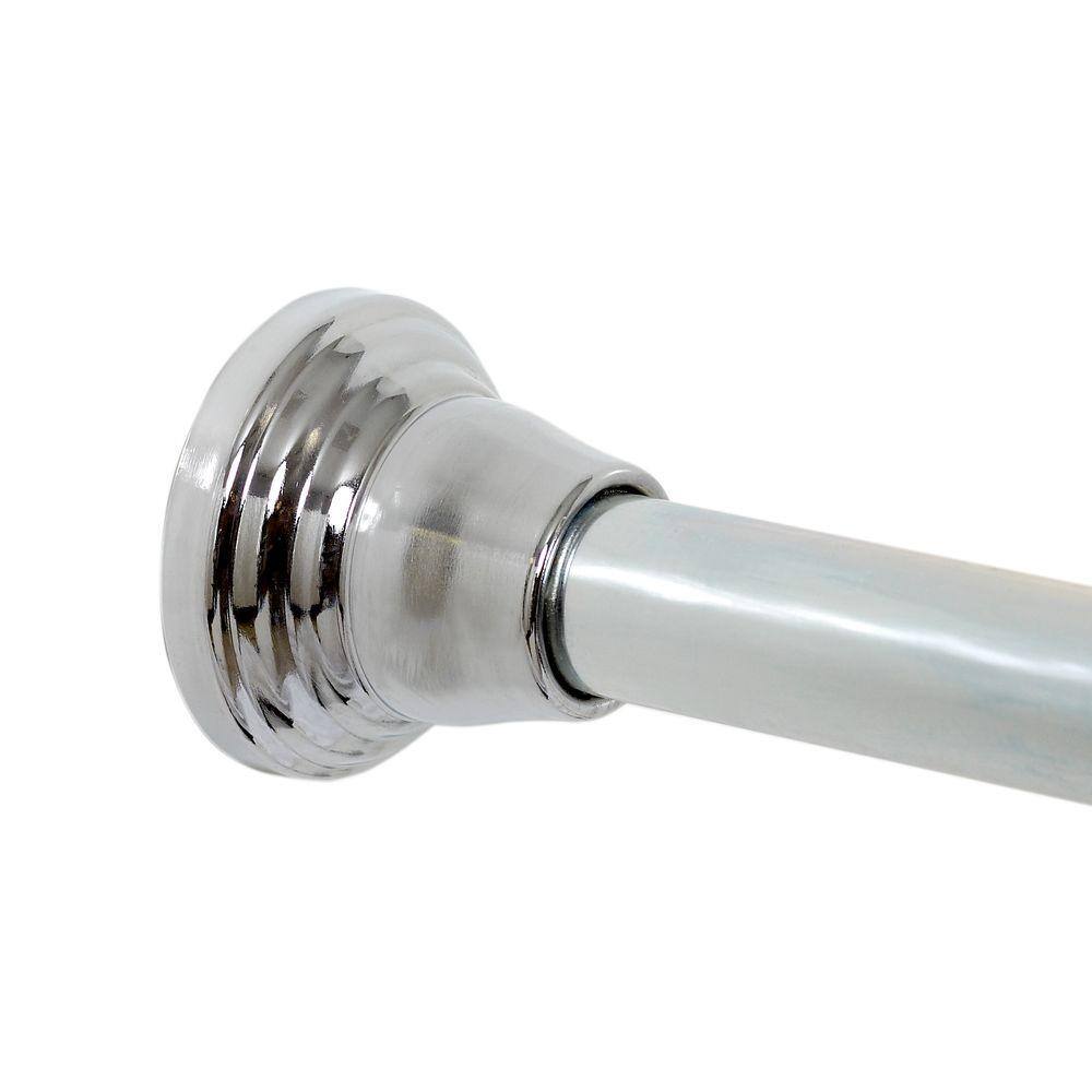 <C> 72"ALUM.TENSION ROD/CHROMEDECORATIVE