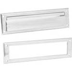 2x11 MAGAZ MAIL SLOT          OPEN BACK SOLID BRASS