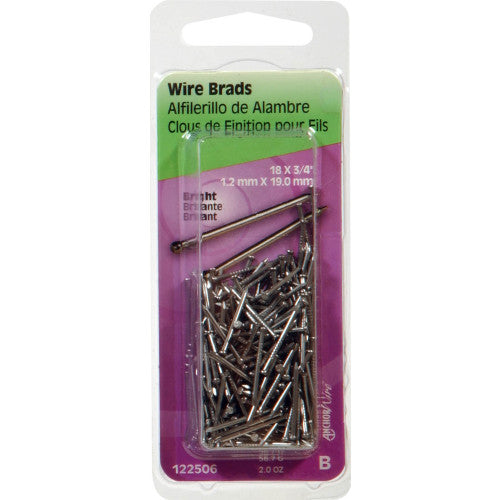 3/4x18 BRT WIRE BRADS