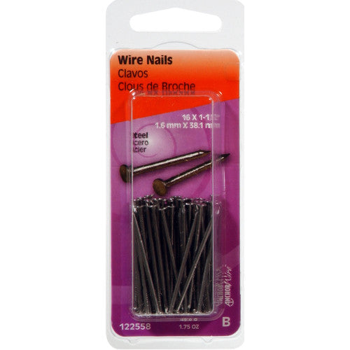 1 1/2x16 BRT WIRE NAILS