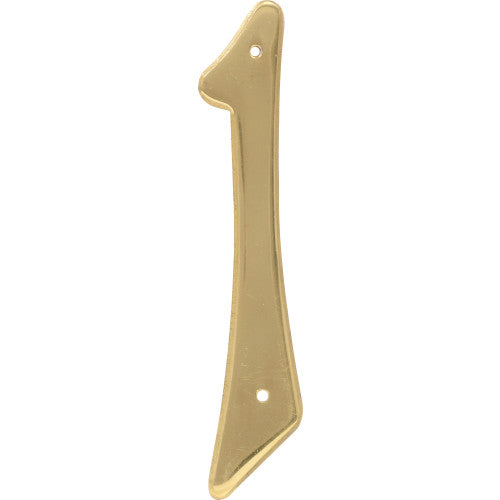 #1-4"BRASS-NL HOUSE NUMBERS